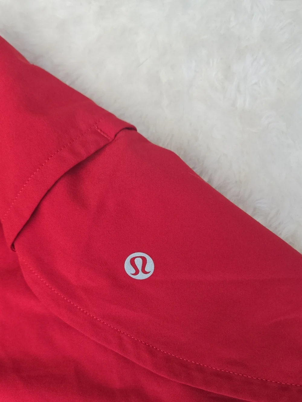 Lululemon Red Speed Short, Womens Size 8